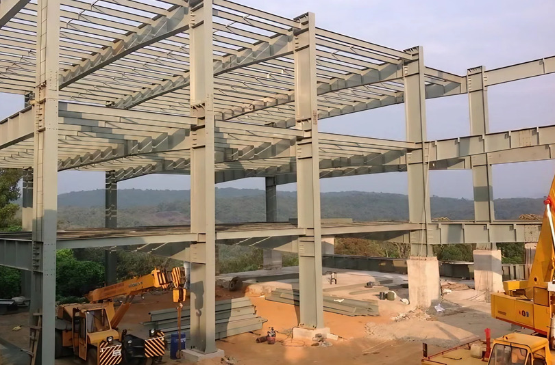 Pre Engineered Mezzanine Building - Color: Multicolour
