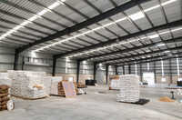 Industrial Warehouse Shed - Color: Multicolour