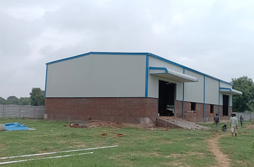 Industrial Prefabricated Shed - Color: Multicolour