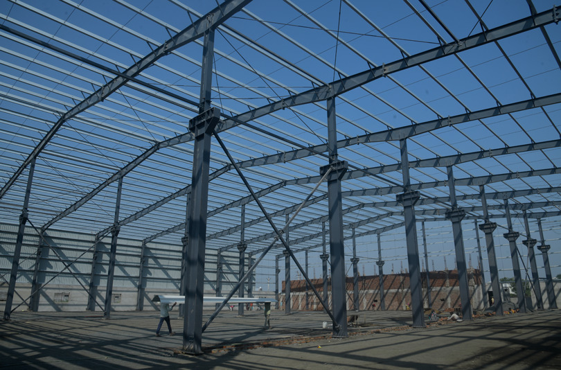 Industrial Prefabricated Structure - Color: Multicolour