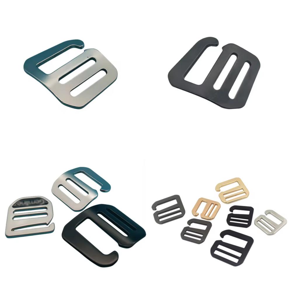 Flat G String Buckle Webbing Adjustable Buckle Schoolbag Suitcase Bag Hardware Accessories for Fixing Bag Webbing Belt