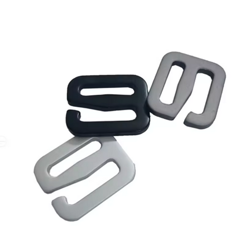 Black High-quality Zinc Alloy Flat Buckle Suitable For Backpack Straps, Belt Hooks, And Outdoor Webbing Fasteners - Hardness: Yes