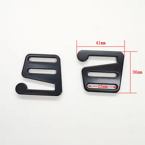 Flat G String Buckle Webbing Adjustable Buckle Schoolbag Suitcase Bag Hardware Accessories for Fixing Bag Webbing Belt
