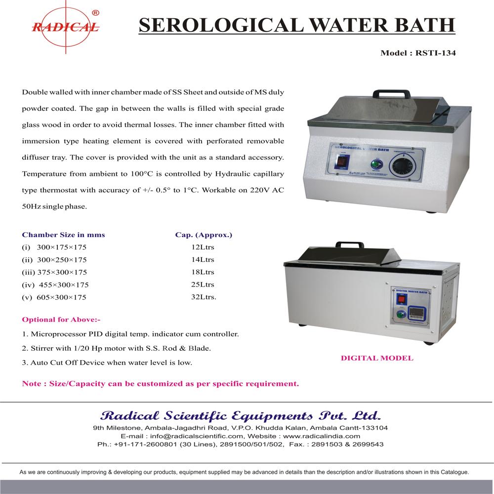 Serological Water Bath RSTI-134