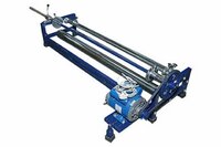 Fabric Or Cloth Rolling Machine in Sitting-Single Roll