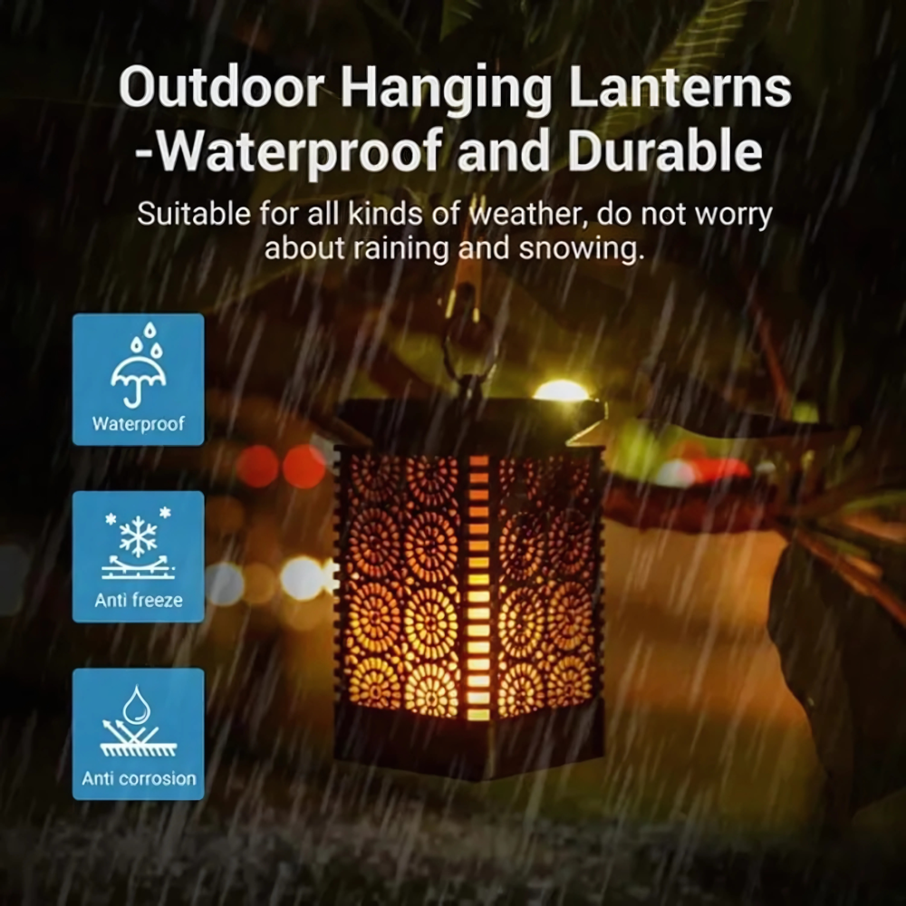 Flickering Flame LED Waterproof Solar Light