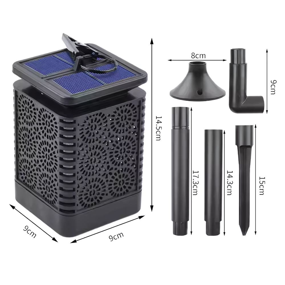 Flickering Flame LED Waterproof Solar Light