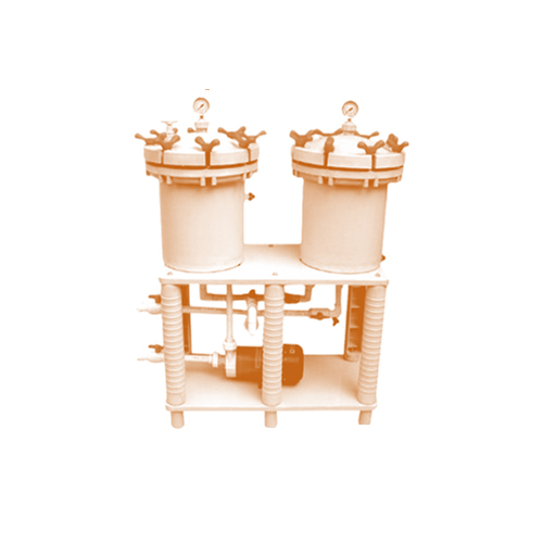 Plate Type Double Dome Filter - Feature: Durable