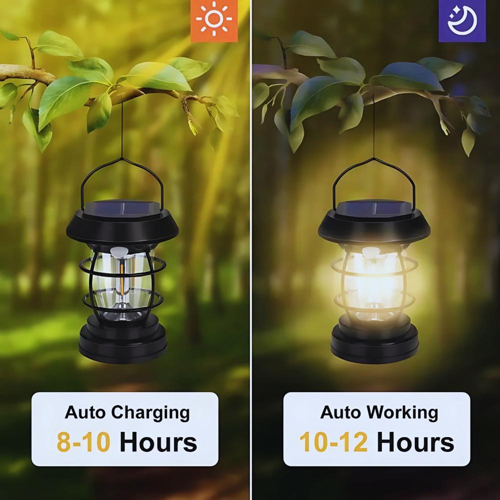 Solar Horse Lantern Light