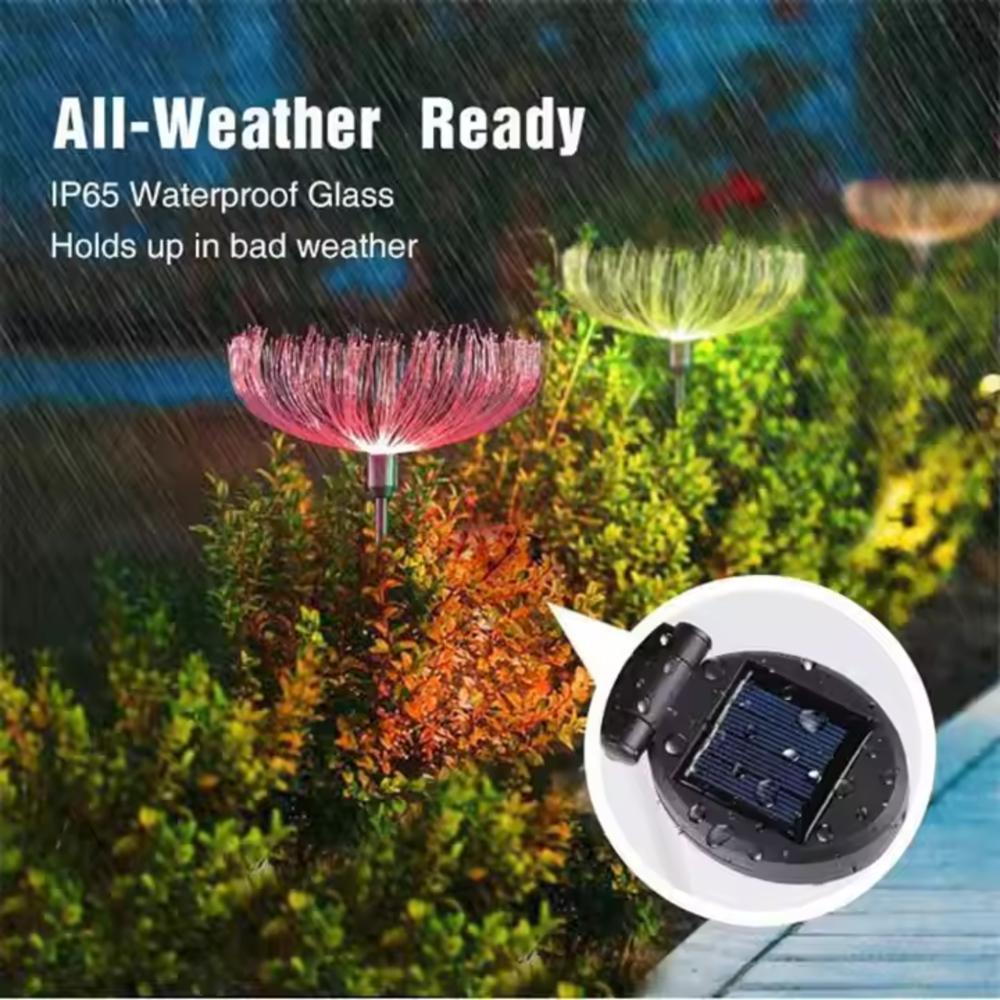 Six Headed Jellyfish Solar Ground Lamp