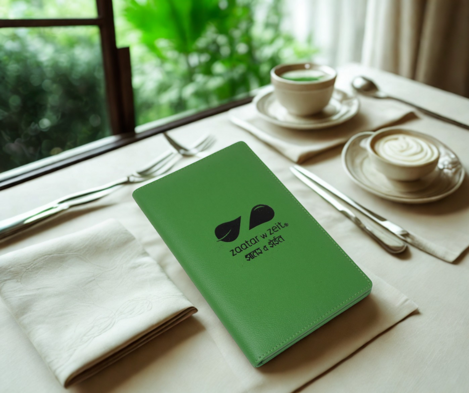 Leatherette Bill Folder - Color: Green