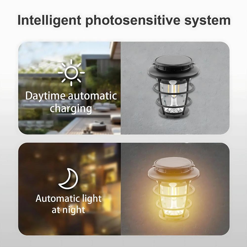 Solar Camping Lantern Garden Light