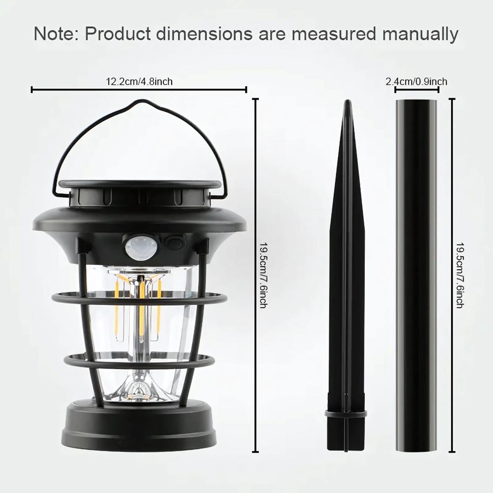 Solar Camping Lantern Garden Light