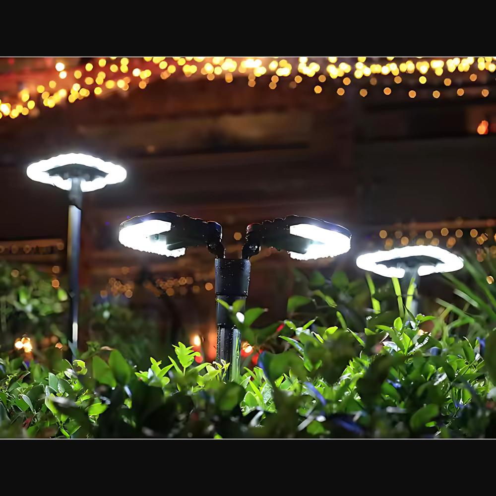 Automatic Optical Control Solar Garden Lamp 200W Waterproof Outdoor Light