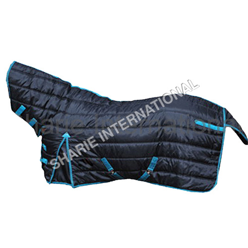 Article No. R-117 Stable Rug With Neck Attached - Color: Blue