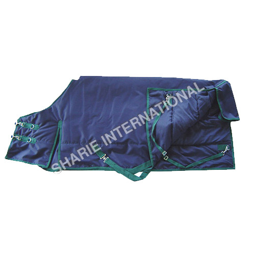 Article No. R-120 Outdoor Tournout Horse Blanket - Color: Blue