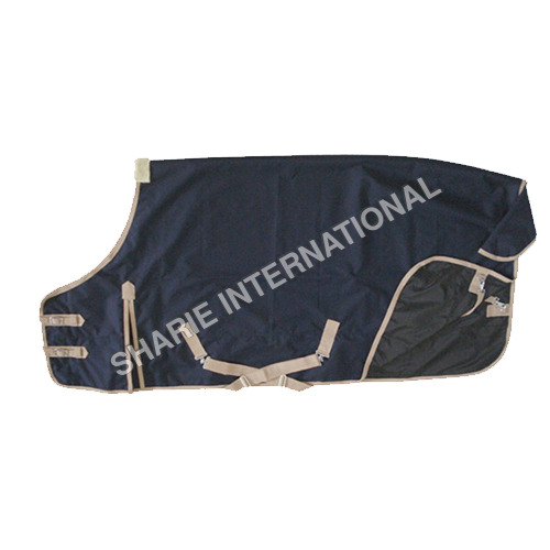 Article No. R-121 Outdoor Tournout Horse Rain Sheet - Color: Black