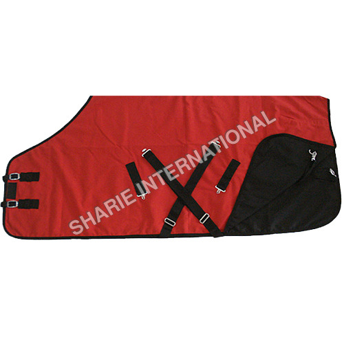 Article No. R-137 Cotton Summer Rugs With Light Weight Cotton Lining - Color: Red