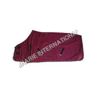 Article No. R-146 Fleece Rug Polar  Fleece Rugs - Color: Maroon
