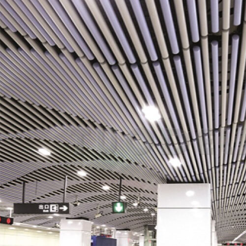 O-Shape Baffle Ceiling