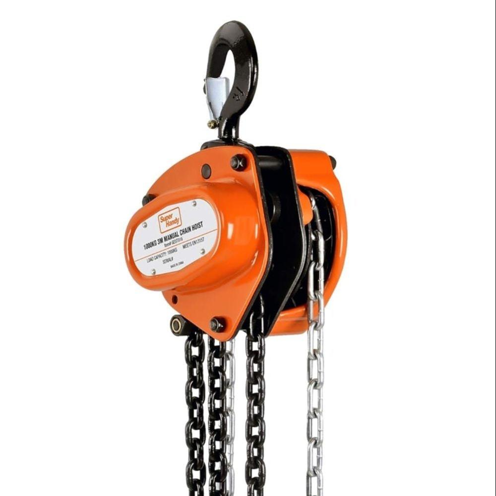 1 Ton Chain Pulley Block - Color: Yellow