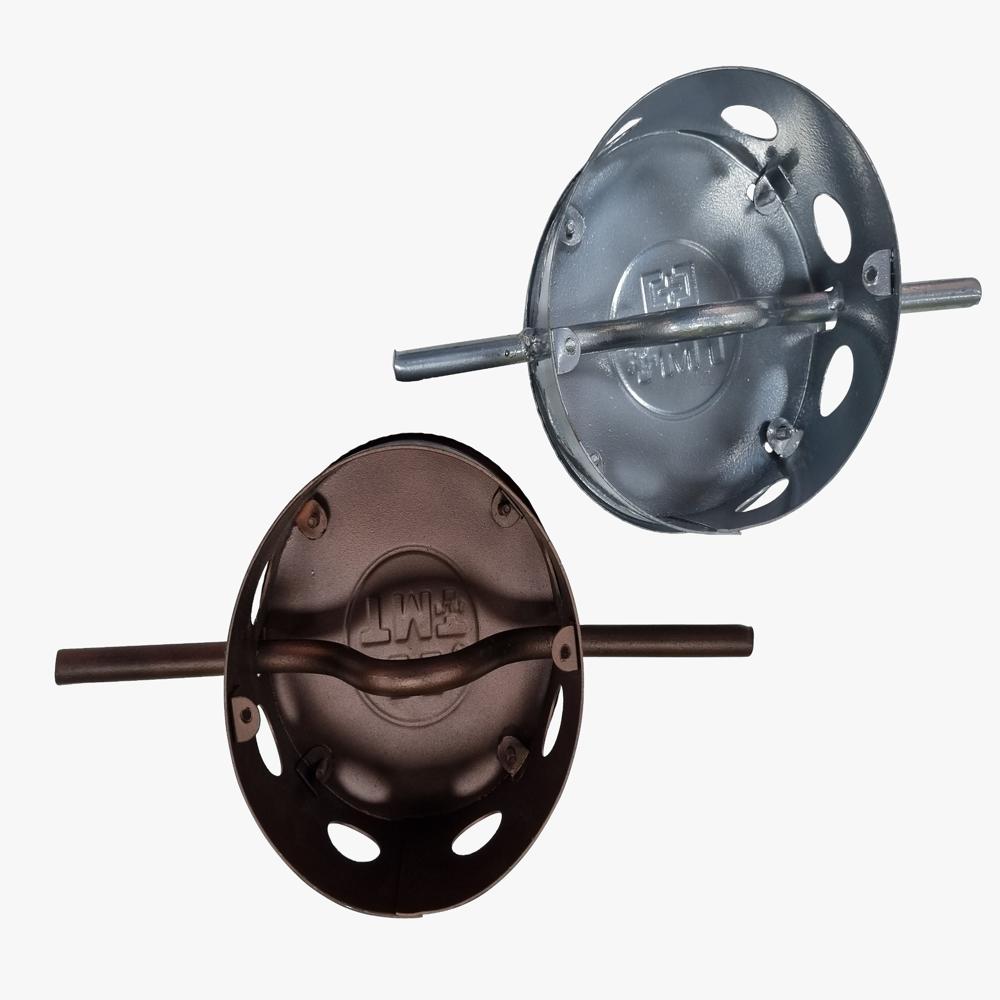 Fan Box - Electrical Insulation, Silver Finish | Safe Housing For 2-5 Wires