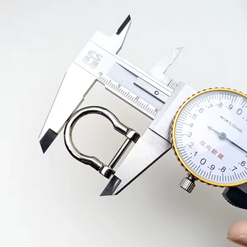 Zinc Alloy Metal Buckle Horseshoe U-Shaped Removable Screw D-Ring (Suitable for Bag Accessories)