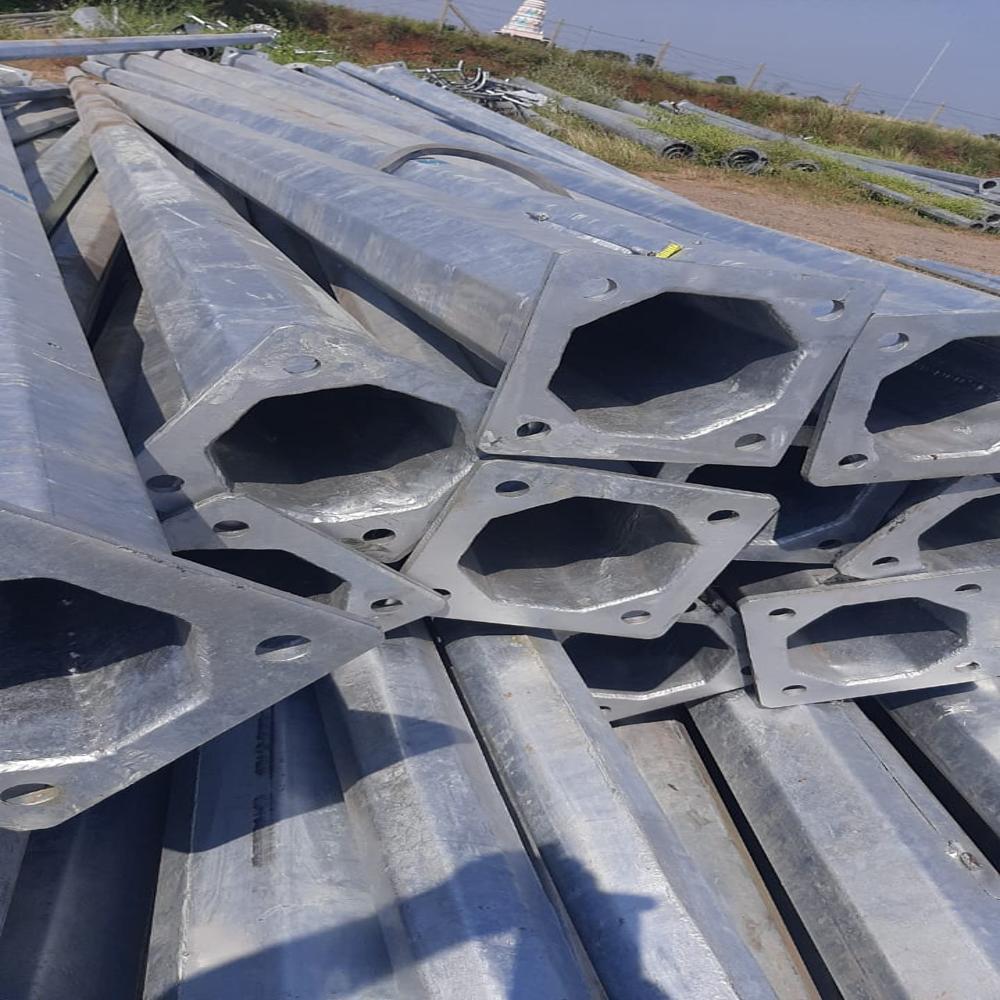 3 to 12 meter Octagonal Electric Poles