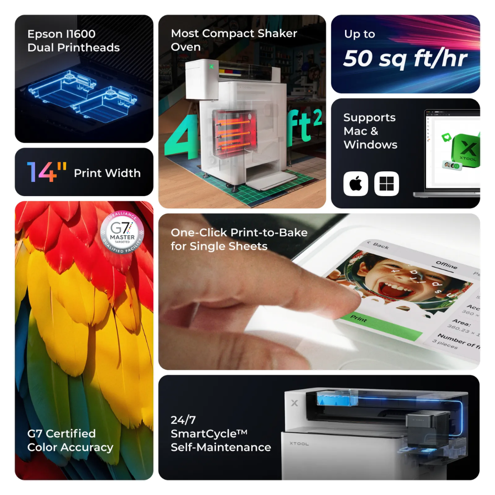 xTool Apparel Printer India All in One Bundle