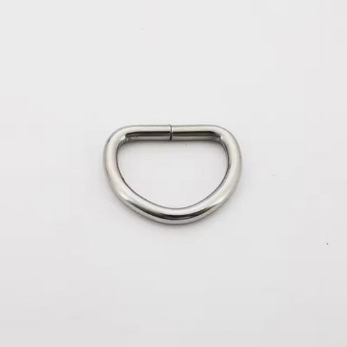 Garment Luggage Sewing Handmade Accessories DIY Leather Craft Bag Purse D Rings Alloy Clasp D Ring Buckle