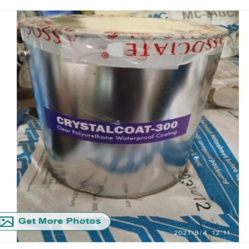 Crystalcoat 300 Clear Polyurethane Waterproof Coating