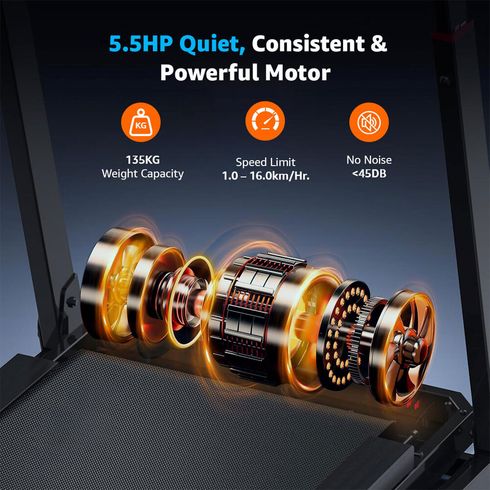 TDA-255 Multifunction Motorised Treadmill with HiFi Speakers