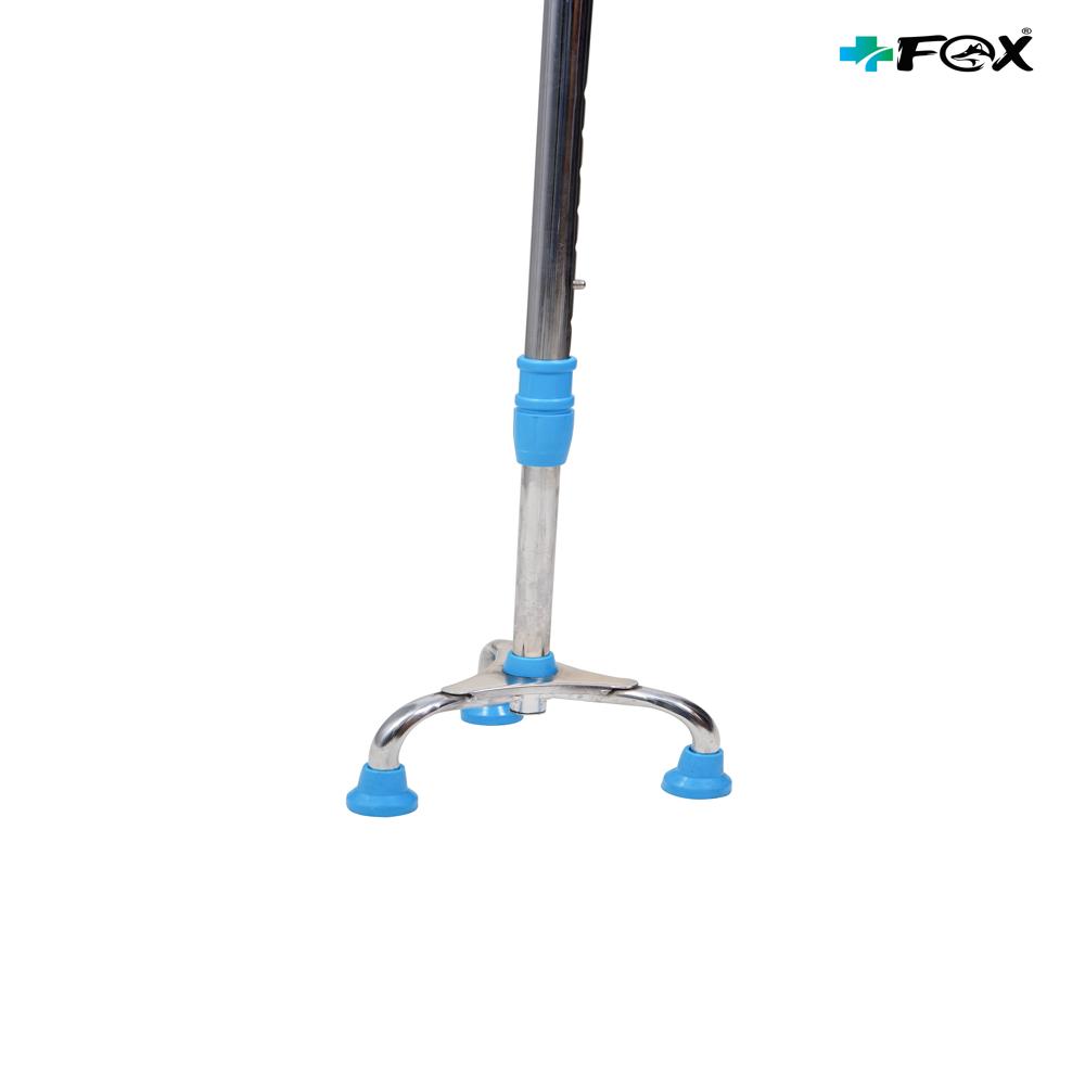 Walking Stick 3 Legs - Color: Silver