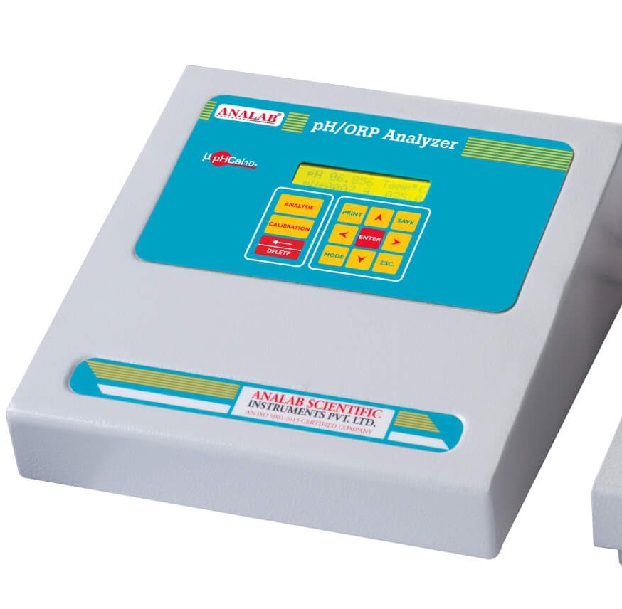 Ph/mv/a C/orp Analyzer (Three / Five Point Calibration) - Model : Phcal10 Plus
