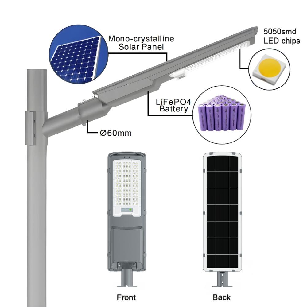 300Watt All-in-One Solar Street Light