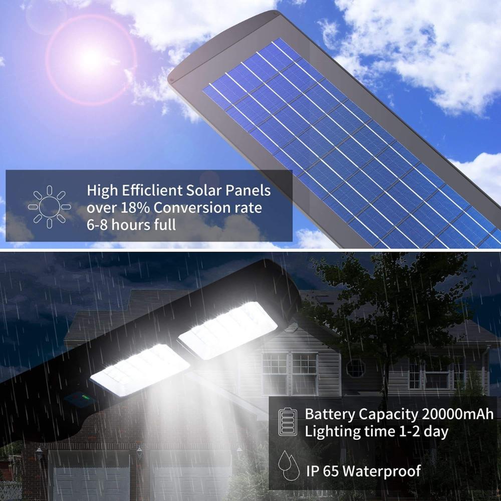 300W All-in-One Solar Street Light with Remote