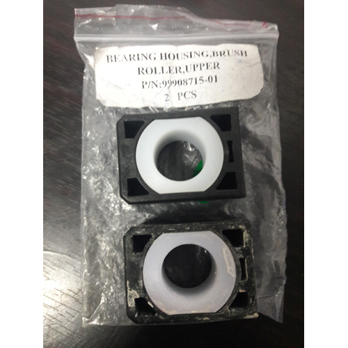 Bearing Housing Brush Roller Upper - Color: Black