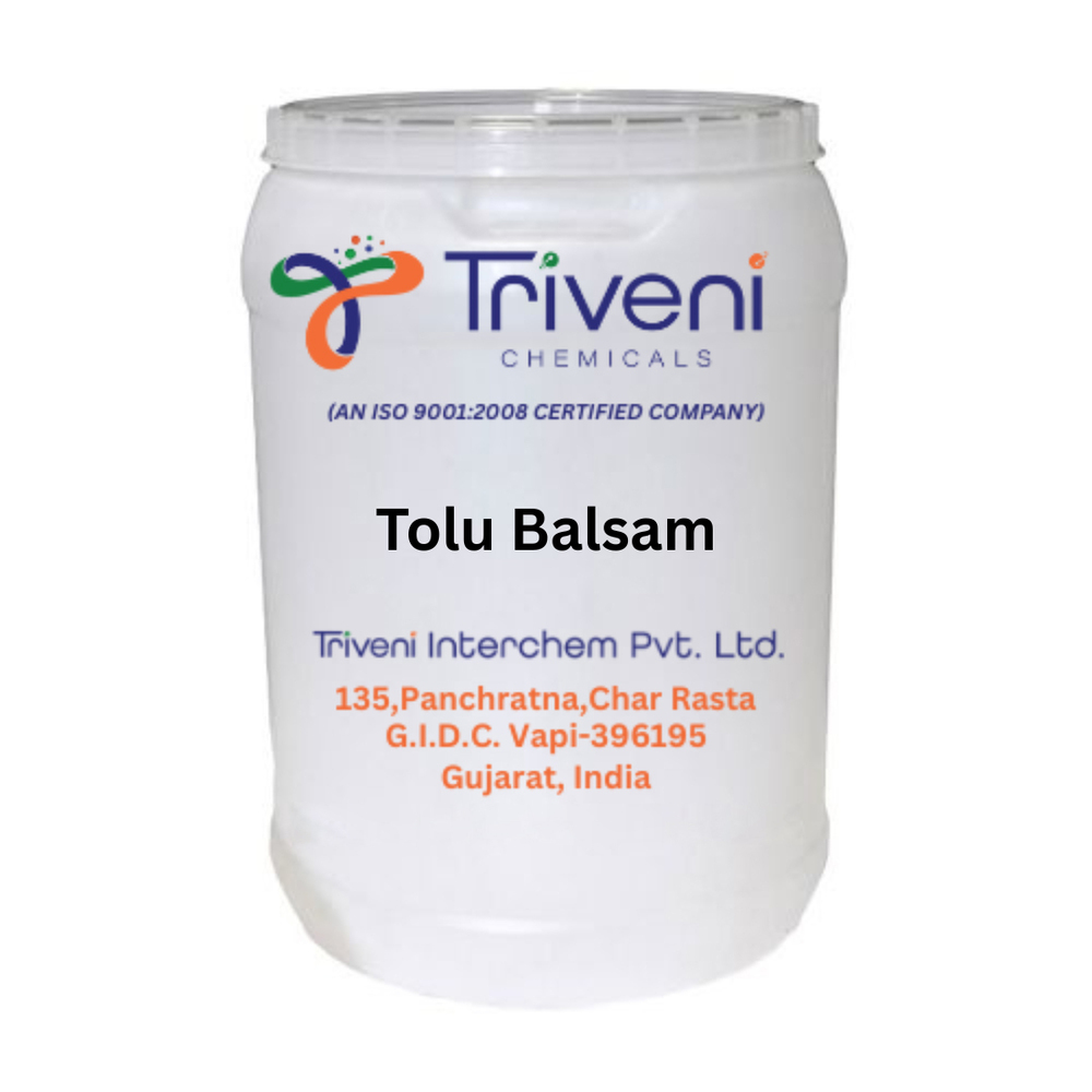 Tolu Balsam - Application: Industrial