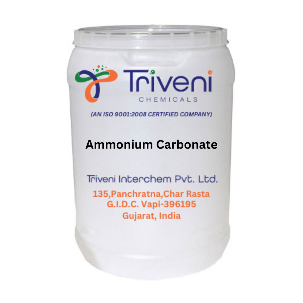 Ammonium Carbonate - Application: Industrial