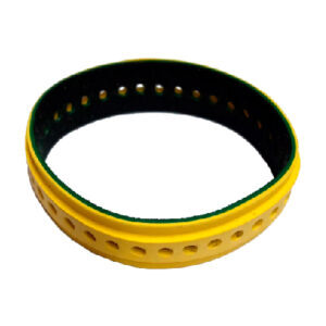 Yellow Raised Belt - Finish: Polished