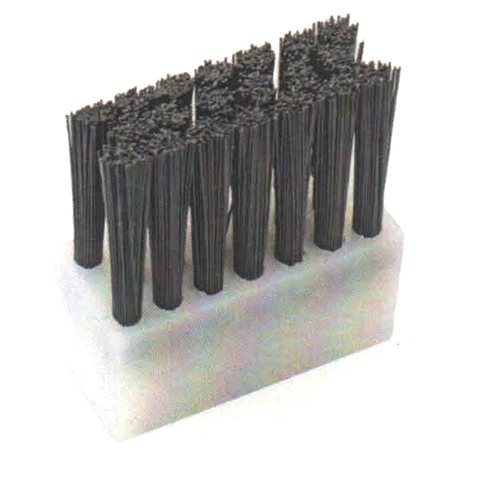 Feeder Brushes For Polyamide Brushels - Bristle Color: Black