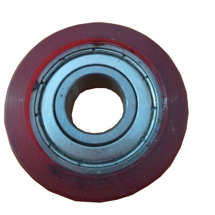Od47 Runner Rubber With Bearing - Color: Red