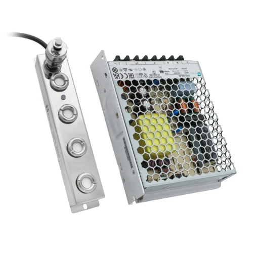 4 Head Mist Maker With Smps - Color: Silver