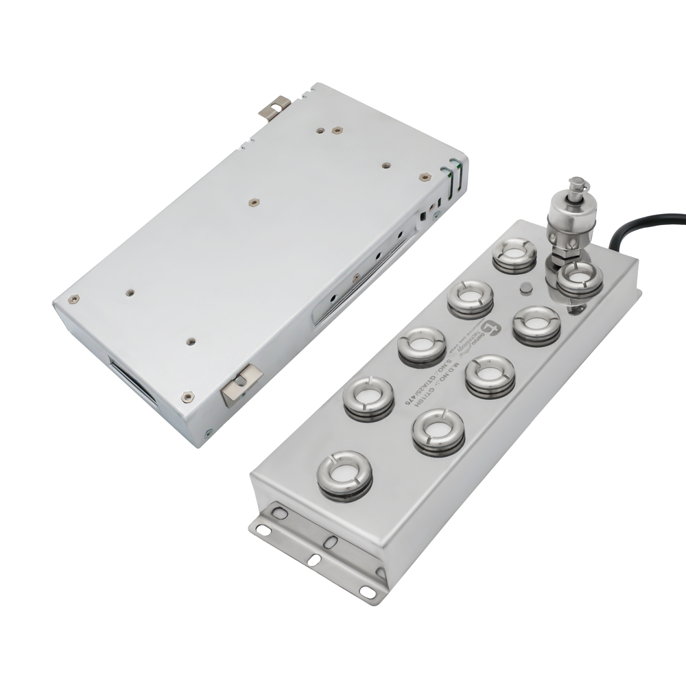 9 Head Mist Maker With Smps - Color: Silver