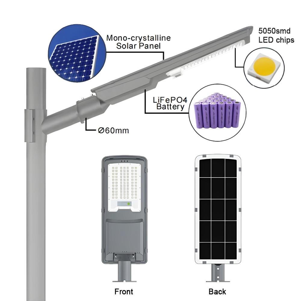 200Watt All-in-One Solar Street Light