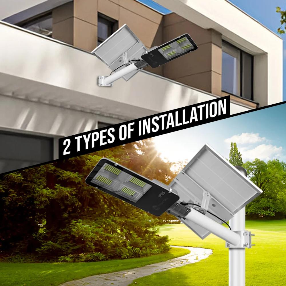200 Watt Semi Integrated Solar Street Light - Application: Commercial