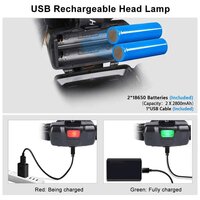 RECHARGABLE LED HEAD LAMP