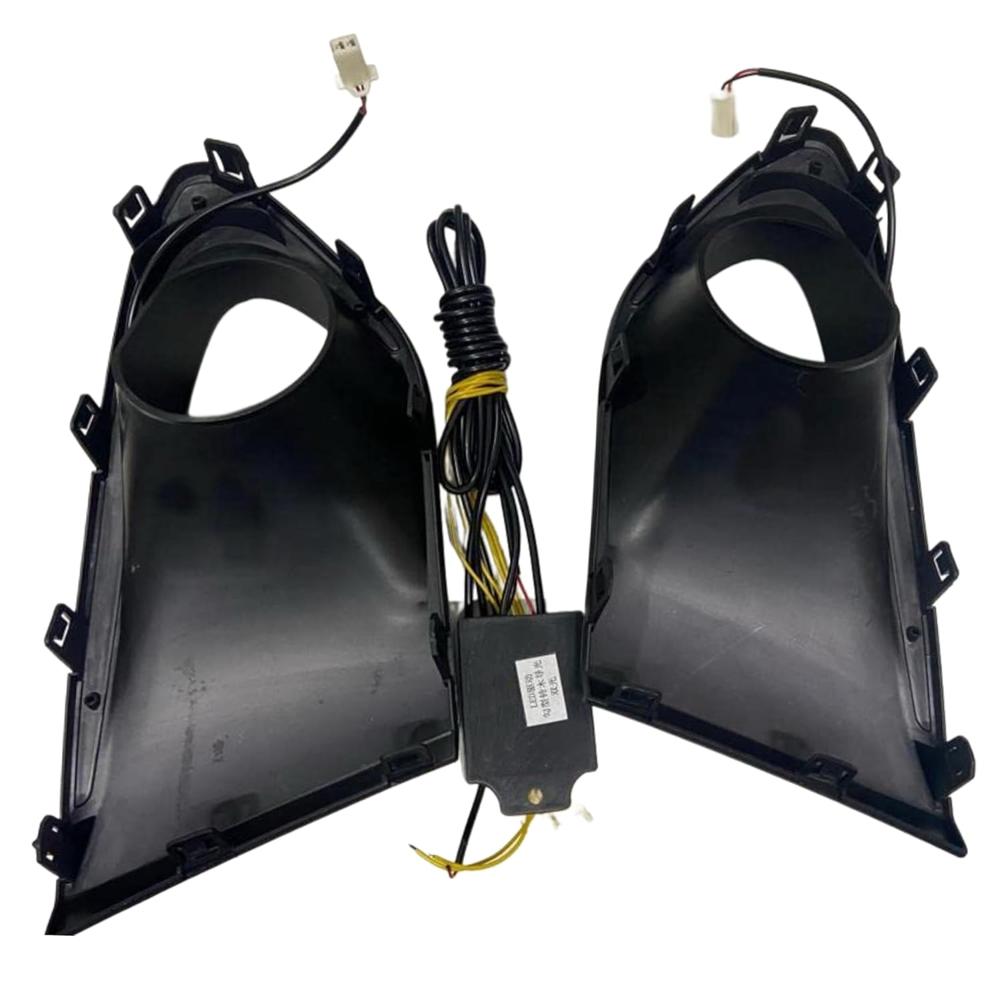 K D Drl Day Time Running Light Compatible For Baleno With Turn Signal Imported (Neon Type) Complete Wiring Upto 2018 Model - Dimension (L*w*h): 50*30*15 Centimeter (Cm)