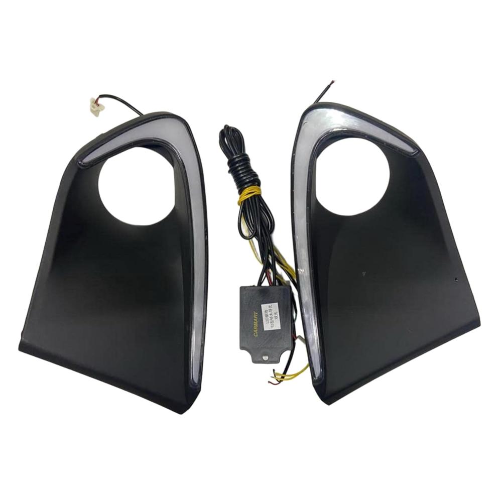 K D Drl Day Time Running Light Compatible for Baleno with Turn Signal Imported (Neon Type) Complete Wiring Upto 2018 Model