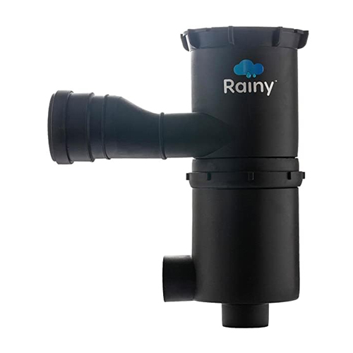Rainwater Harvesting Filter Fl-250 Rooftop 250 Sq Mtr - Color: Black